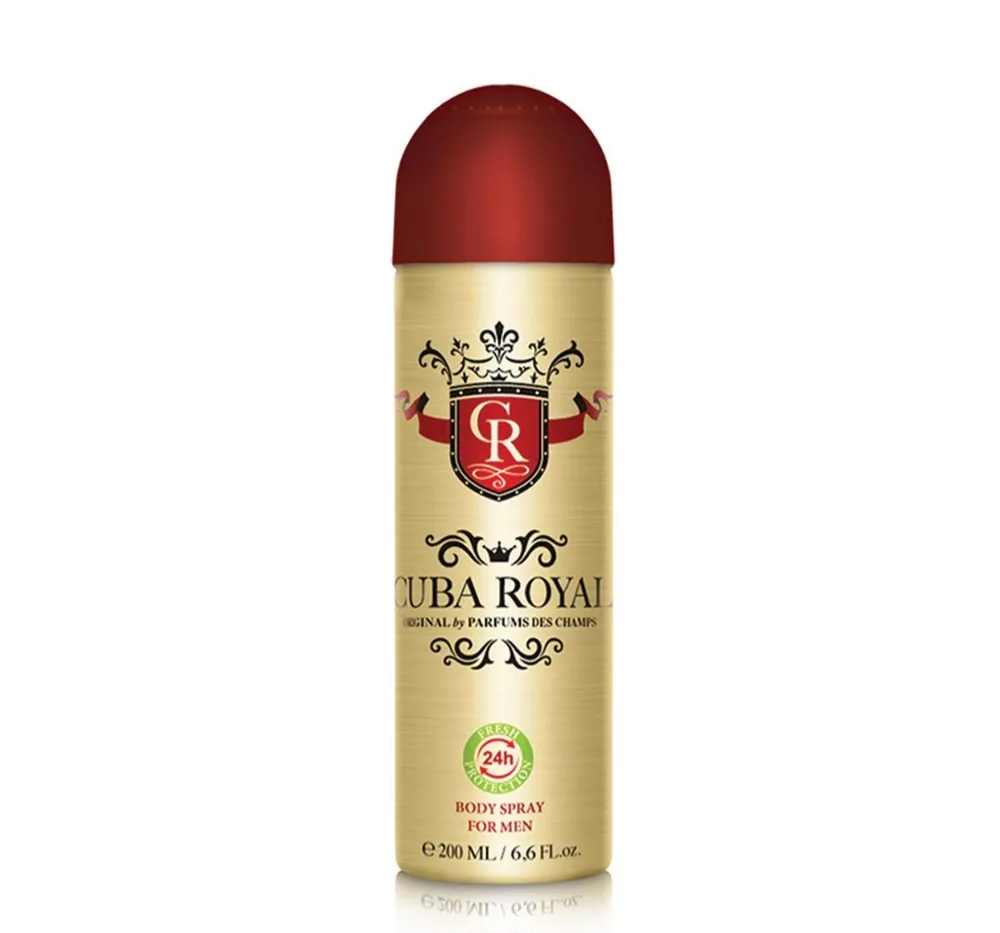 C CUBA ROYAL BODY SPRAY 200ML. (1 MILLION)